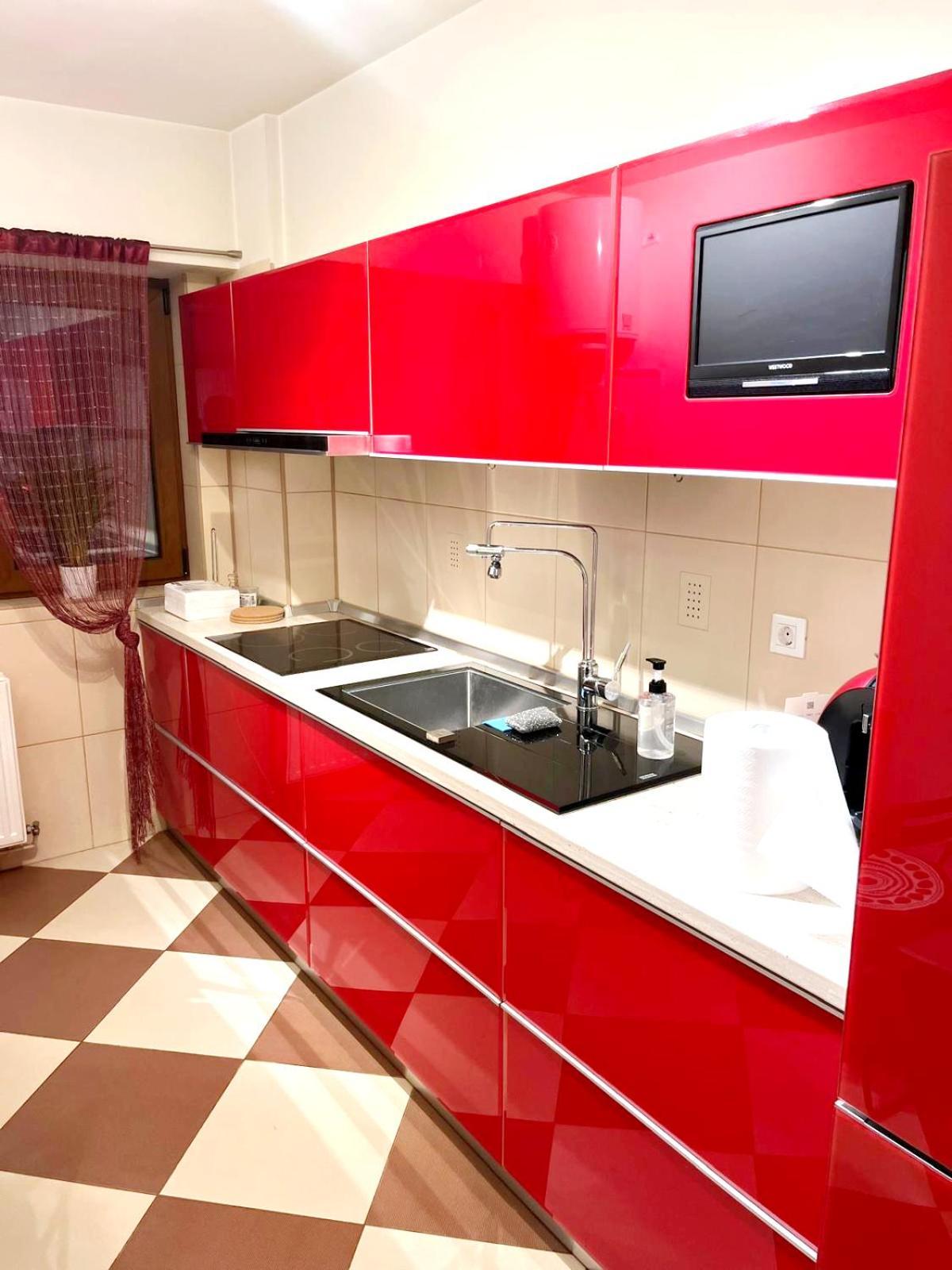 Romana 100 Sqm Deluxe Apartament Bukarest Kültér fotó